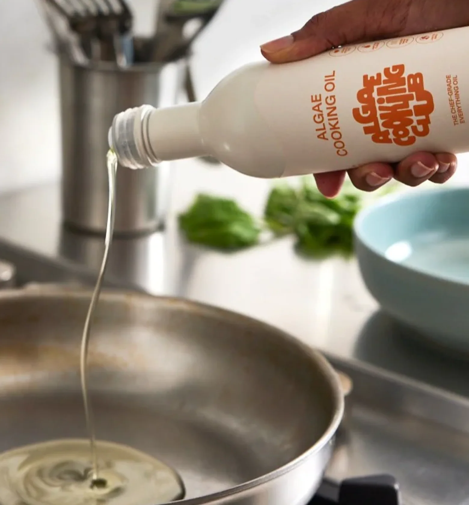 Algae Cooking Club - Algae Cooking Oil - 16 oz - Aluminum Bottle - Image 3