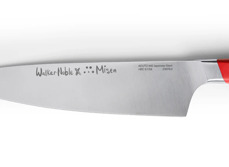 Misen x Walker Noble Studios 8 inch Chef's Knife - Image 5