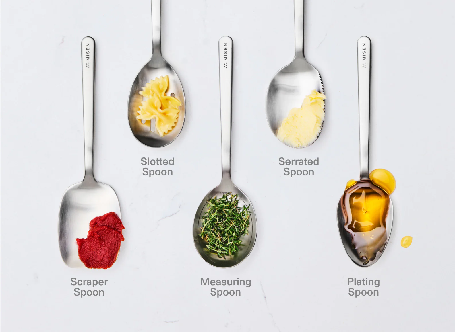 5 PC Chef Spoon Set - Image 2