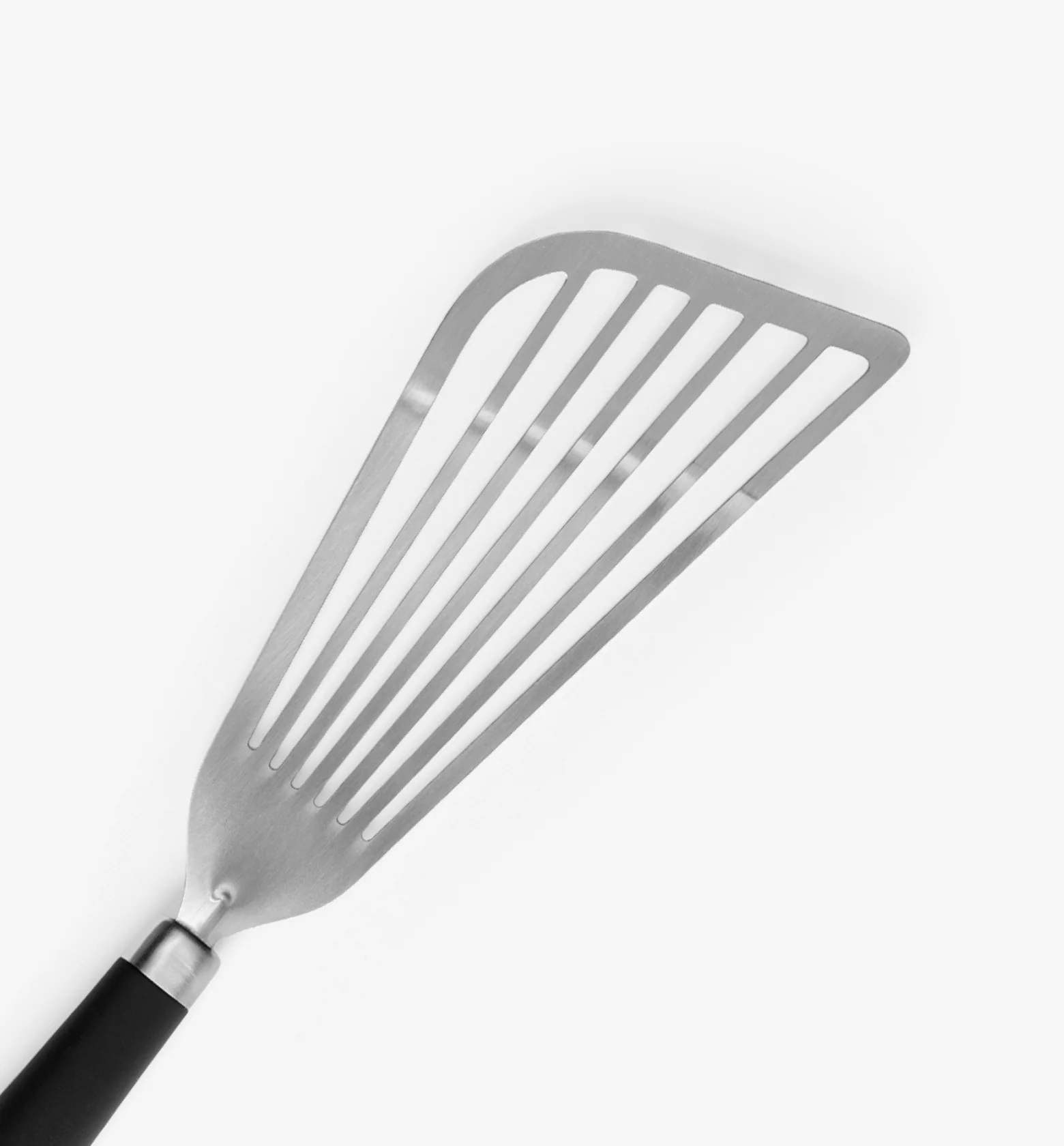 Stainless Steel Fish Spatula - Black - Image 2