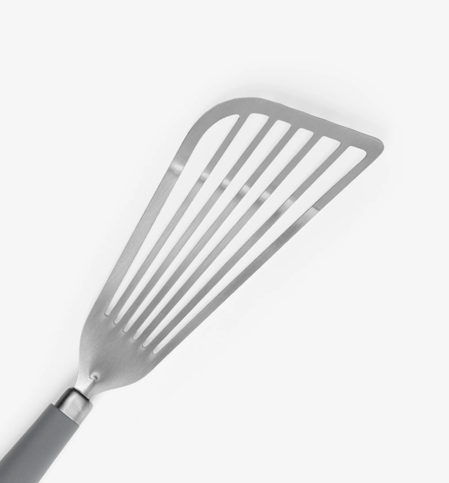 Stainless Steel Fish Spatula - Gray - Image 2