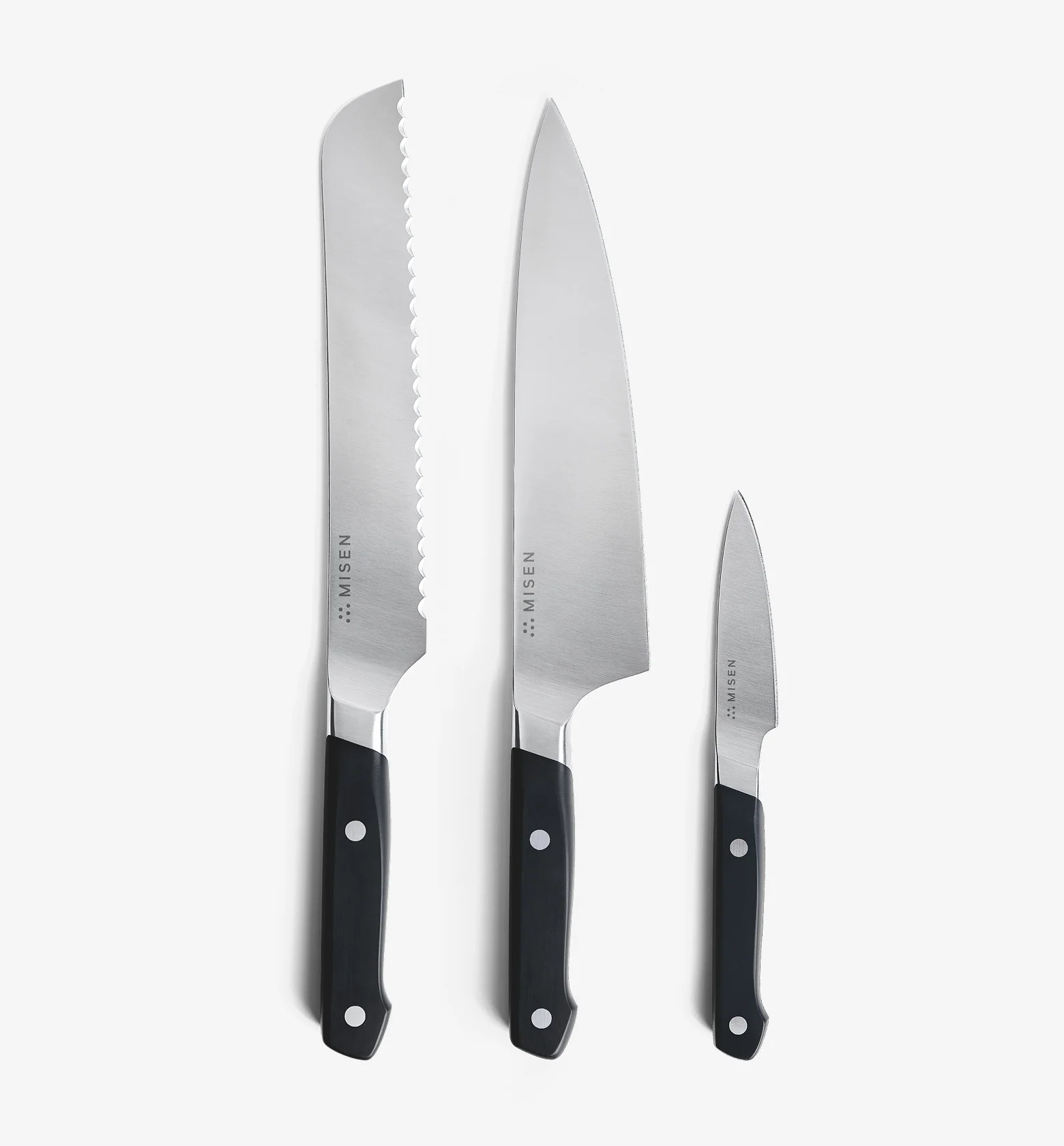 3-Piece Knife Set (ACUTO440) - Black