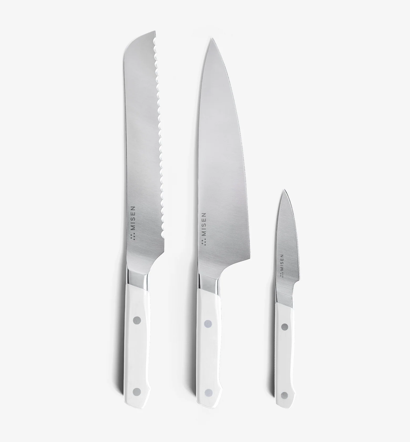 3-Piece Knife Set (ACUTO440) - White