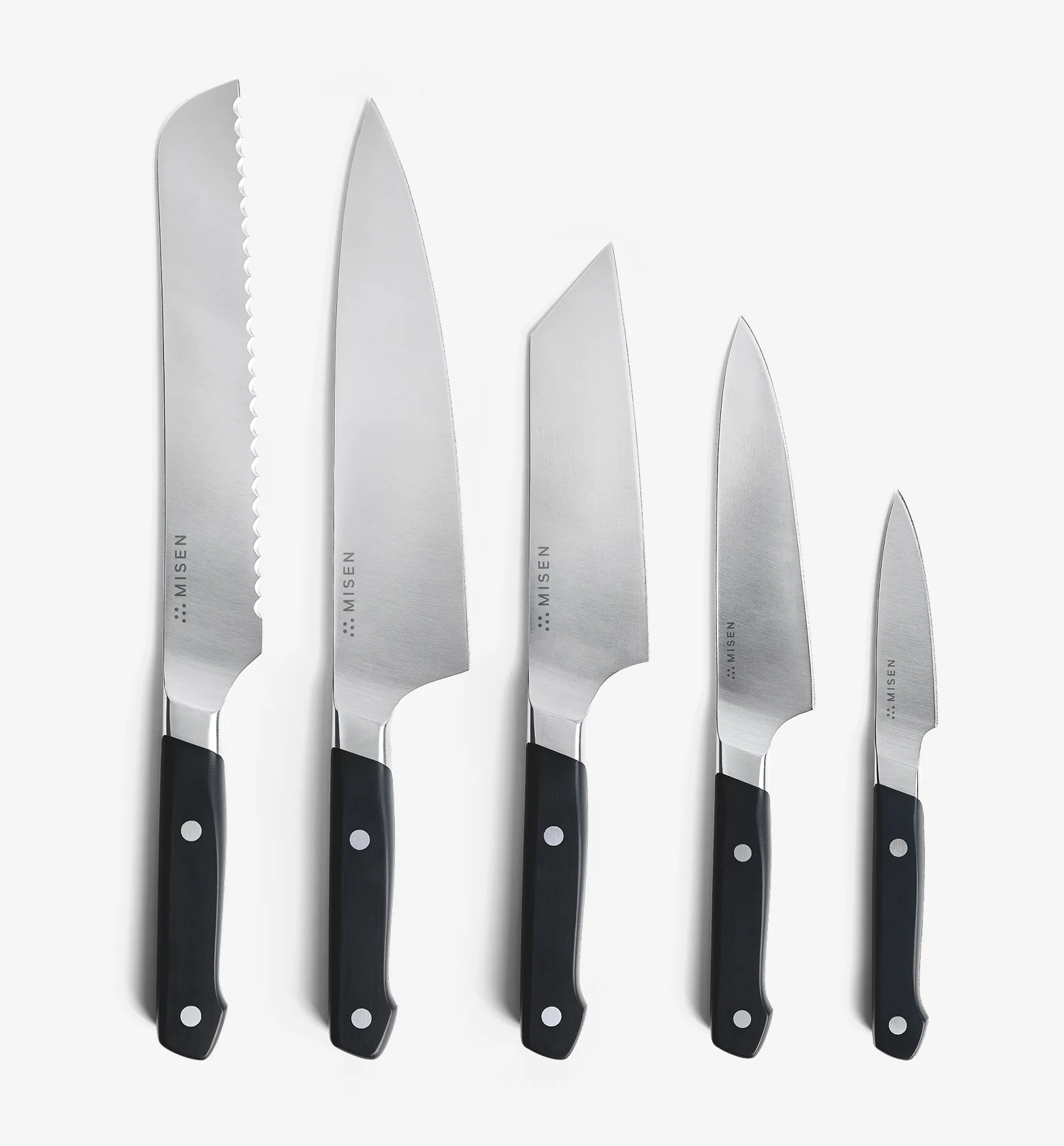 5-Piece Knife Set (ACUTO440) - Black