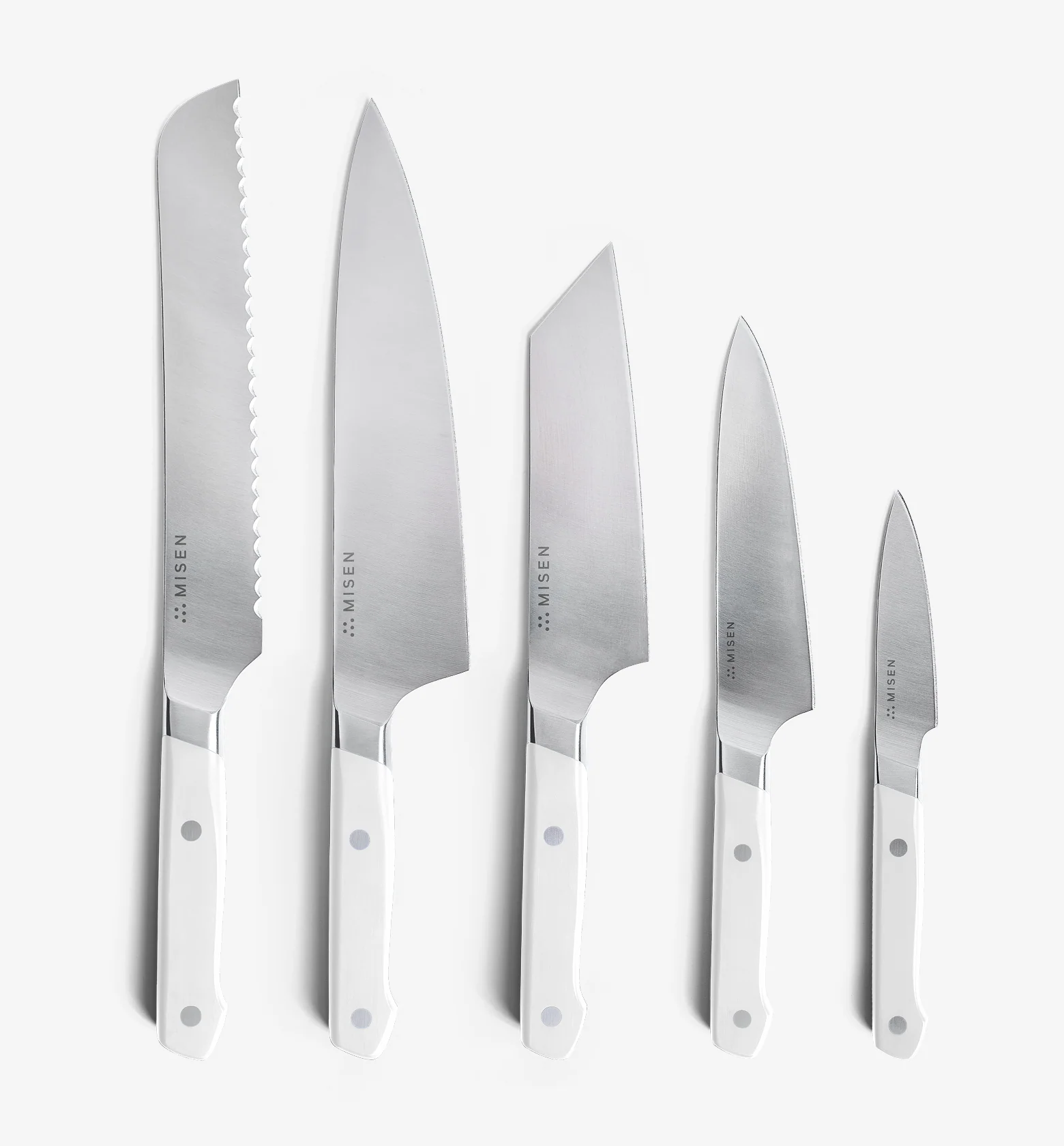 5-Piece Knife Set (ACUTO440) - White
