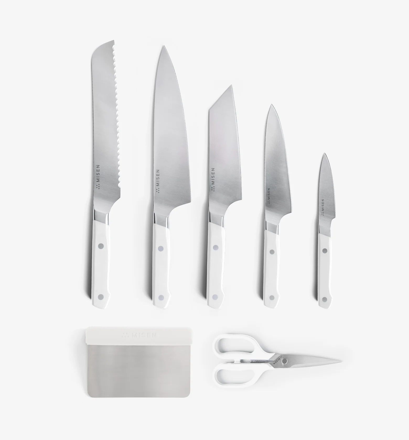 7-Piece Knife Set (ACUTO440) - White