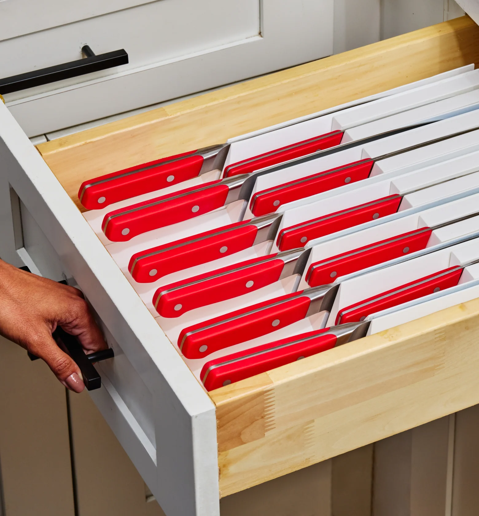 9-Piece Modular Knife Storage Set - Black - Image 4
