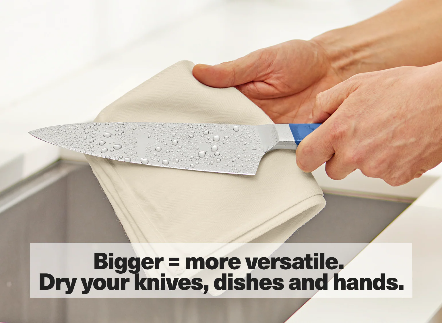 Personalized Bigger Better Kitchen Towel - Image 7