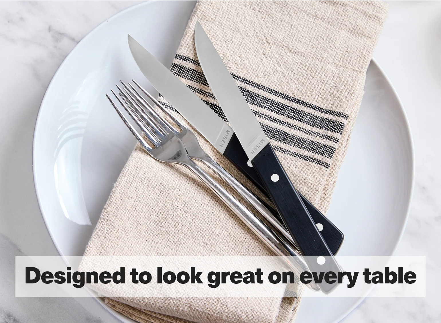 Personalized Straight-Edge Steak Knives - ACUTO440 - New - Image 11