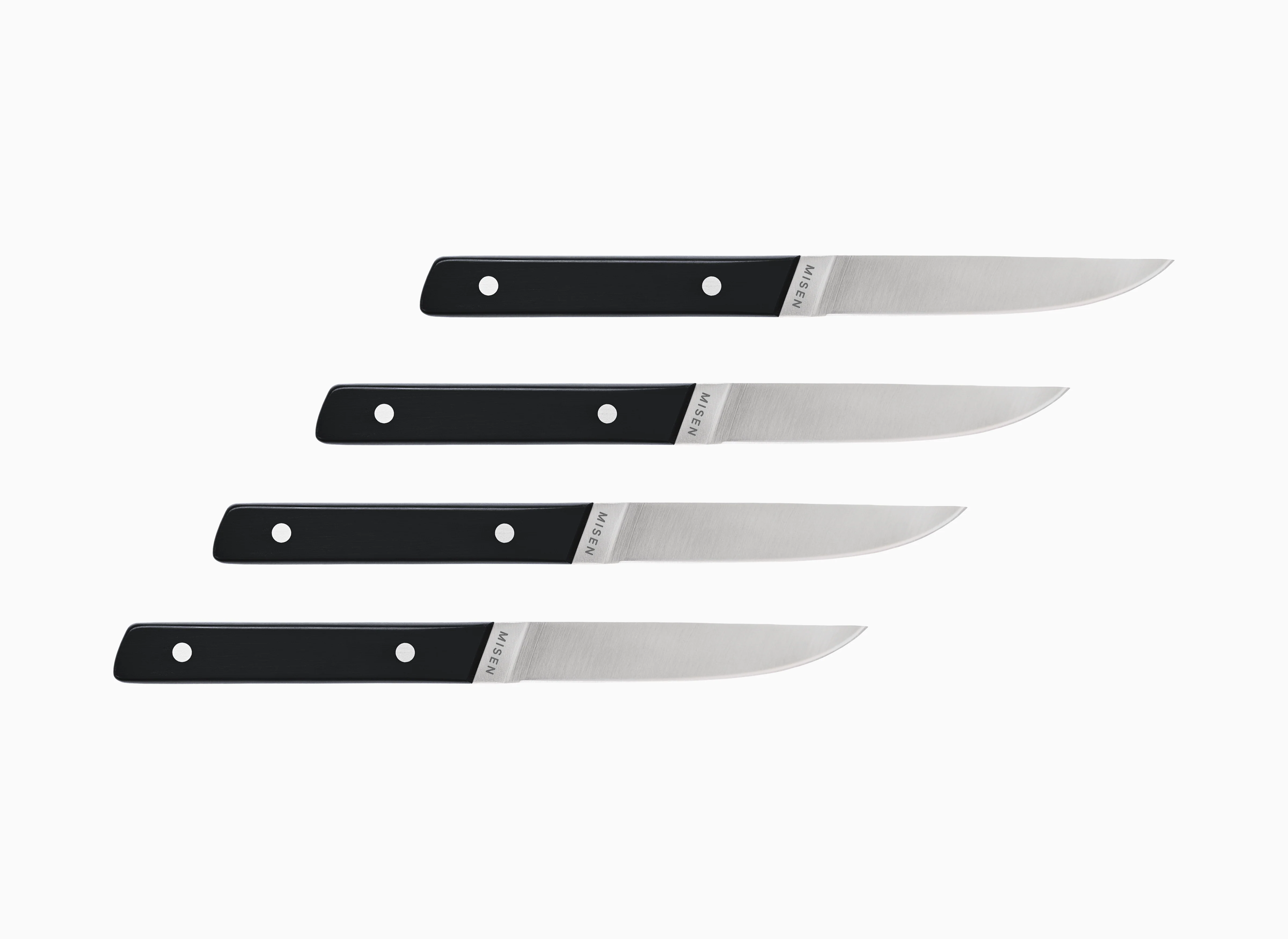 Personalized Straight-Edge Steak Knives - ACUTO440 - New - Image 3