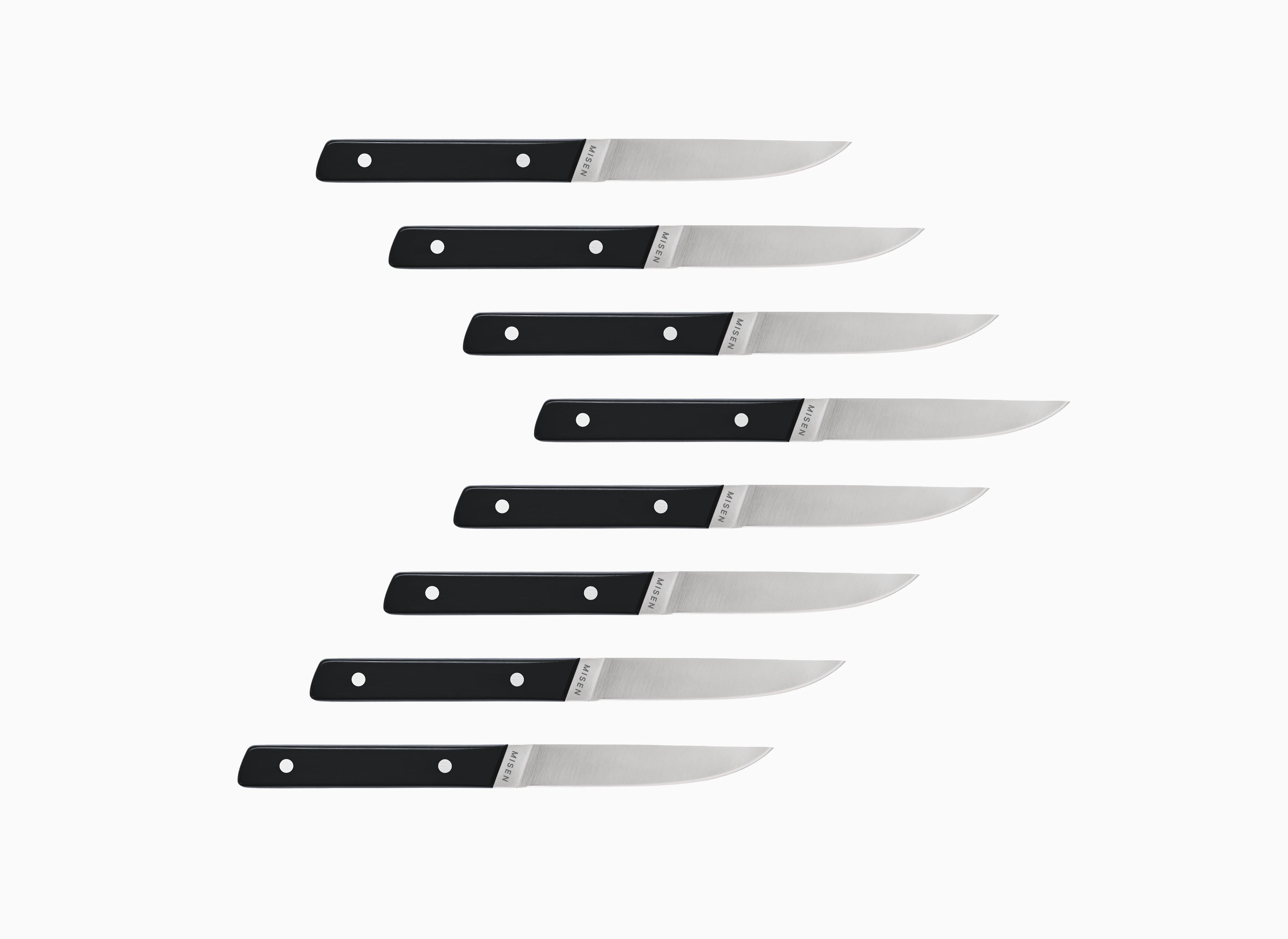 Personalized Straight-Edge Steak Knives - ACUTO440 - New - Image 4