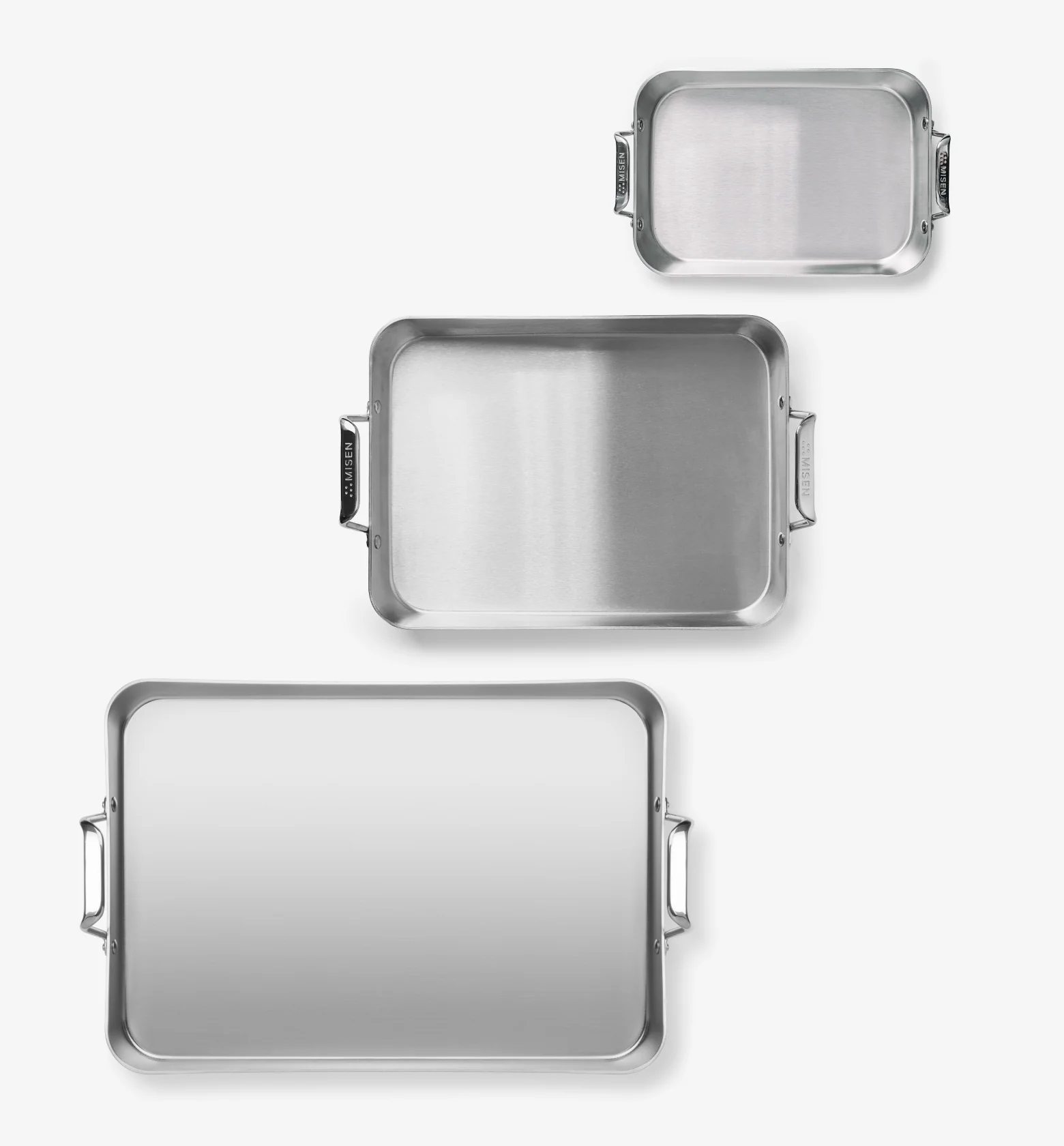 13" Stainless Steel Roasting Pan - Image 3