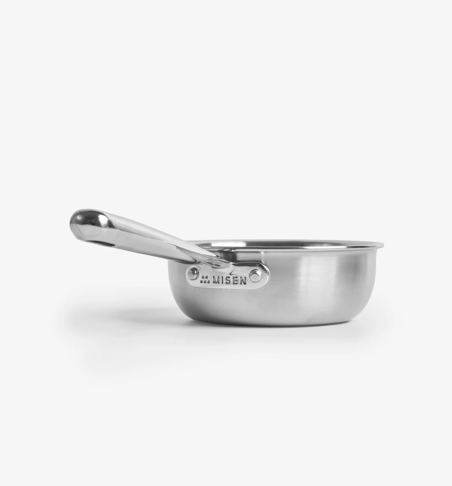 0.75 QT Stainless Steel Saucier - Image 3