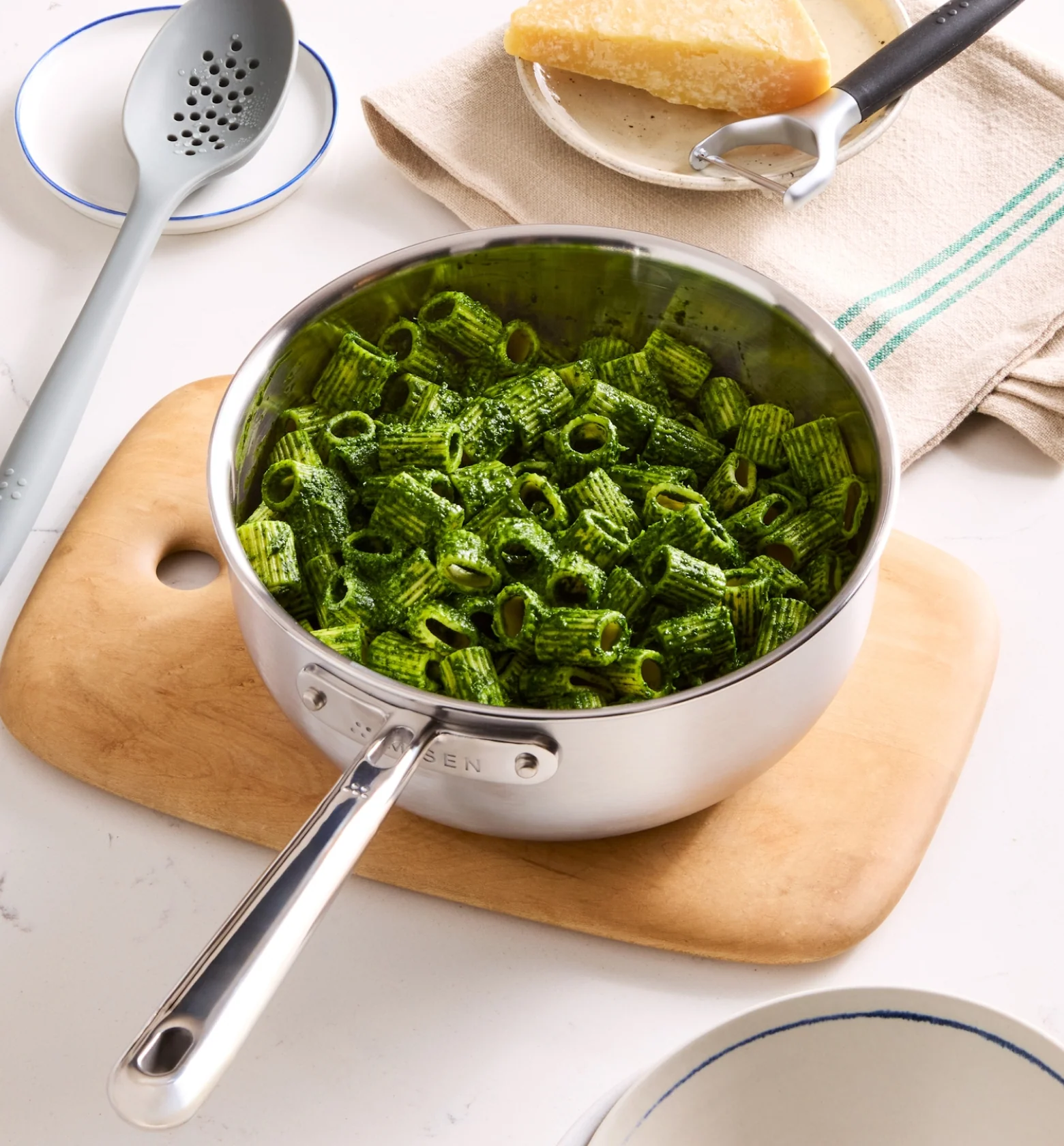 2 QT Stainless Steel Saucier - Image 4