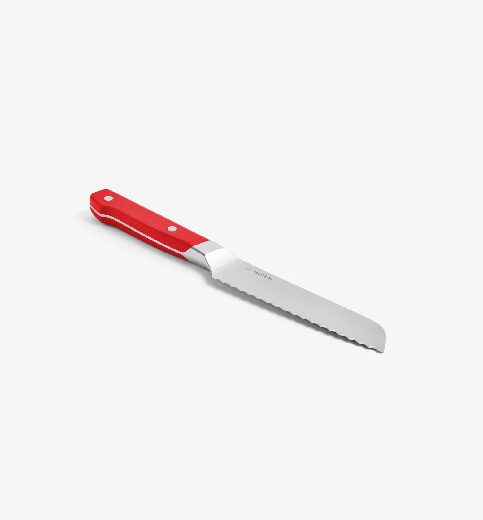 5" Serrated Knife (ACUTO440) - Red - Image 2