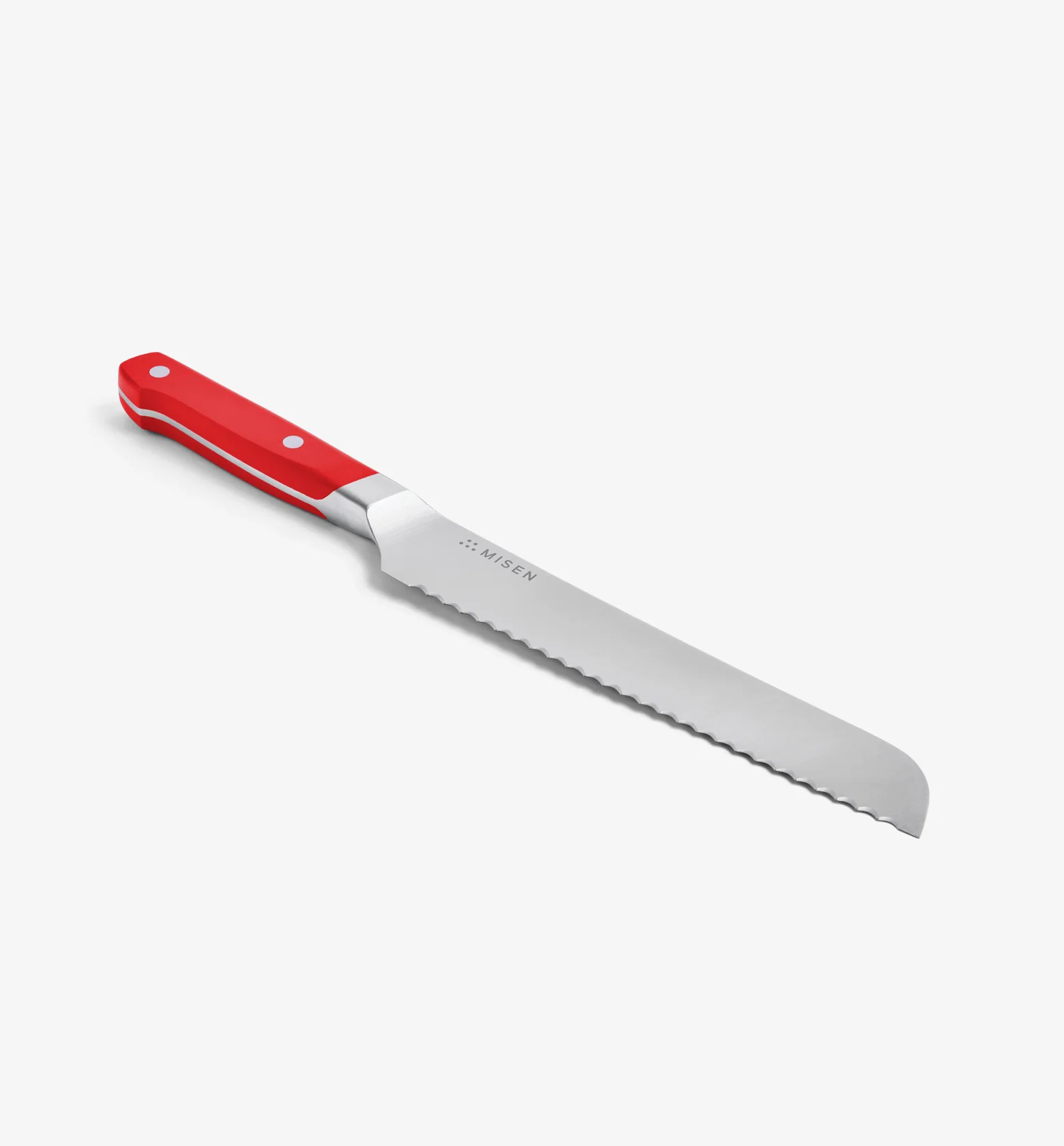 8" Serrated Knife (ACUTO440) - Red - Image 2