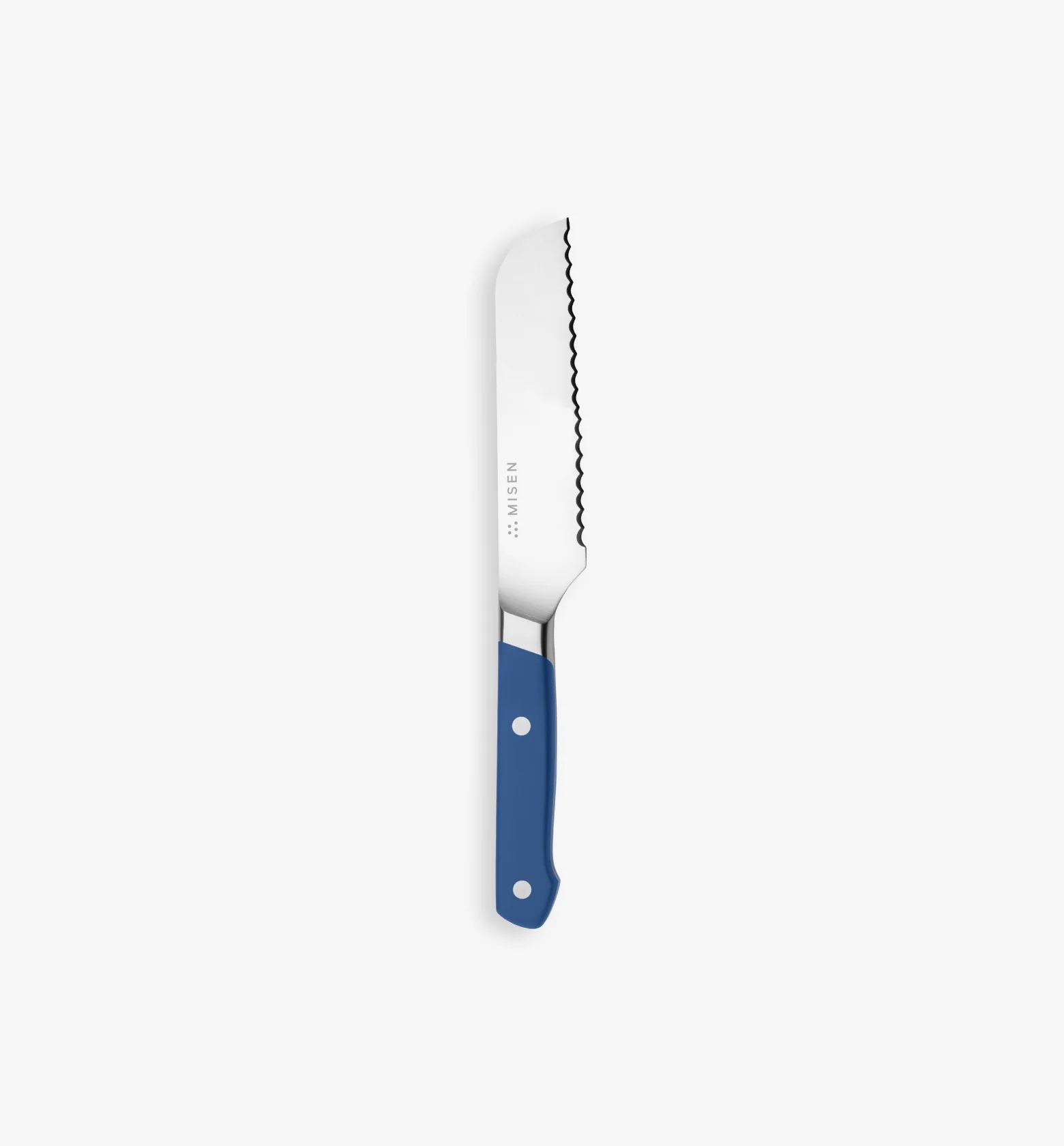 5" Serrated Knife (AUS-8) - Final Sale - Blue