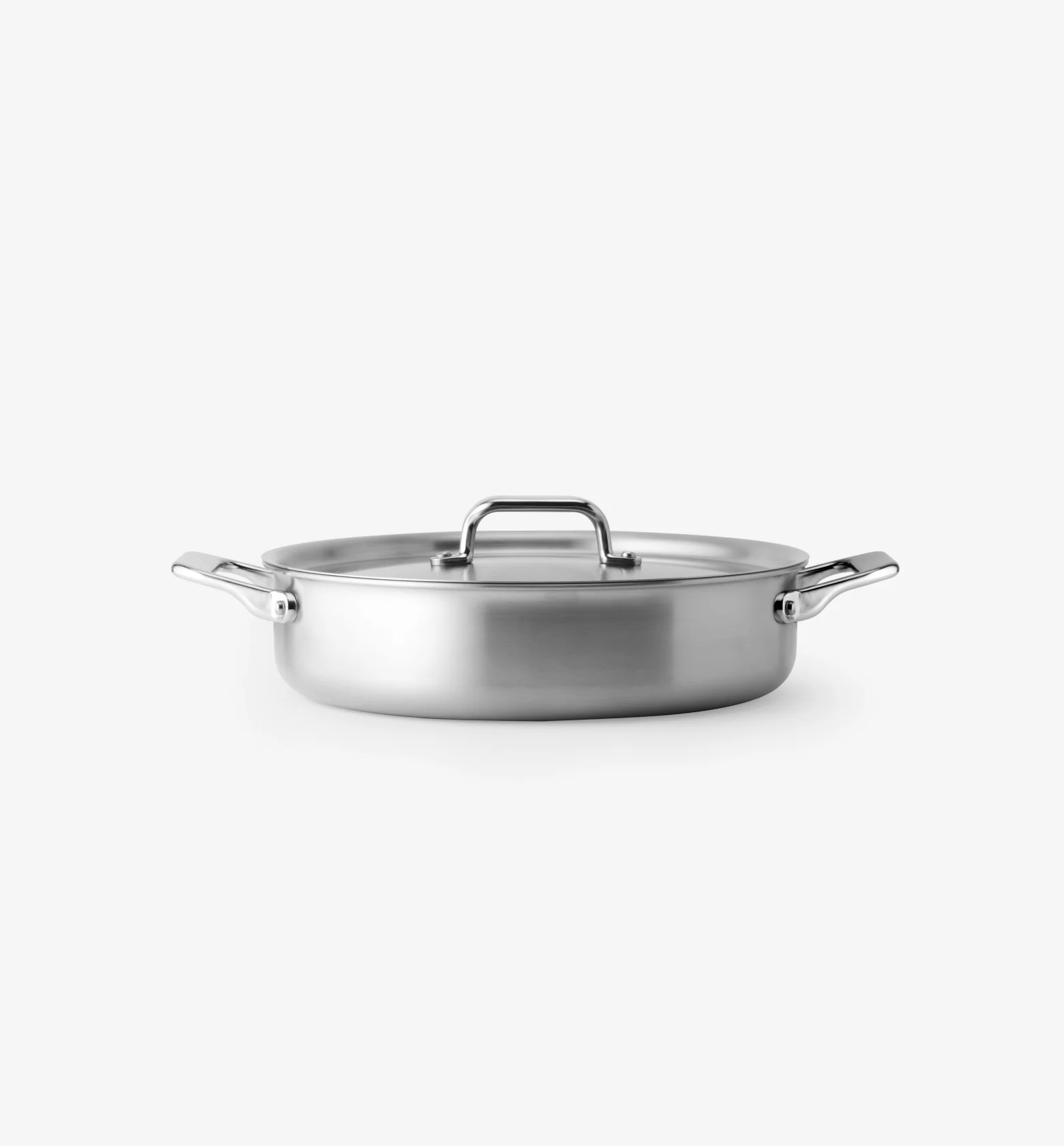 6 QT Stainless Steel Braiser - Image 2