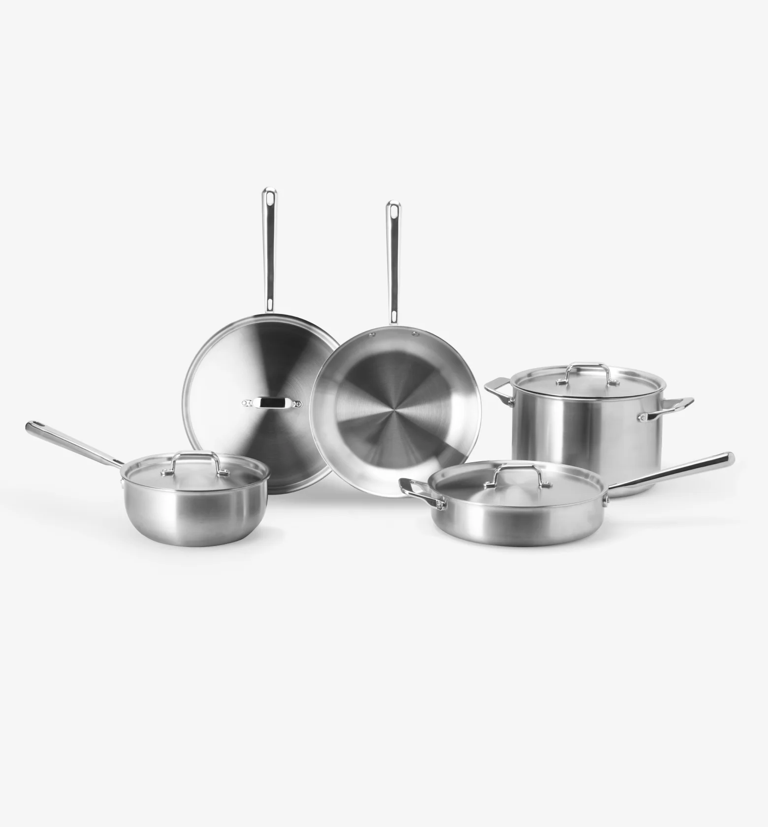 Stainless Steel Cookware Set - Image 3