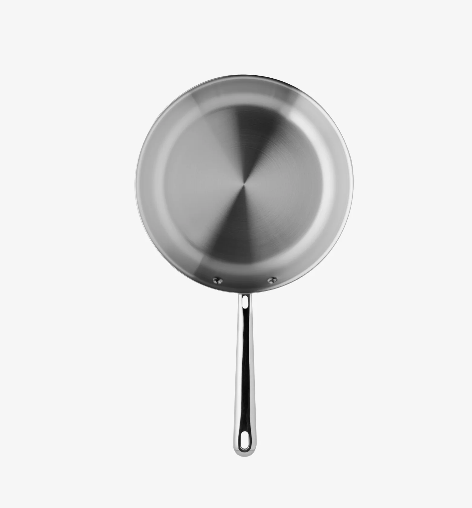 12" Stainless Steel Frying Pan - Image 3