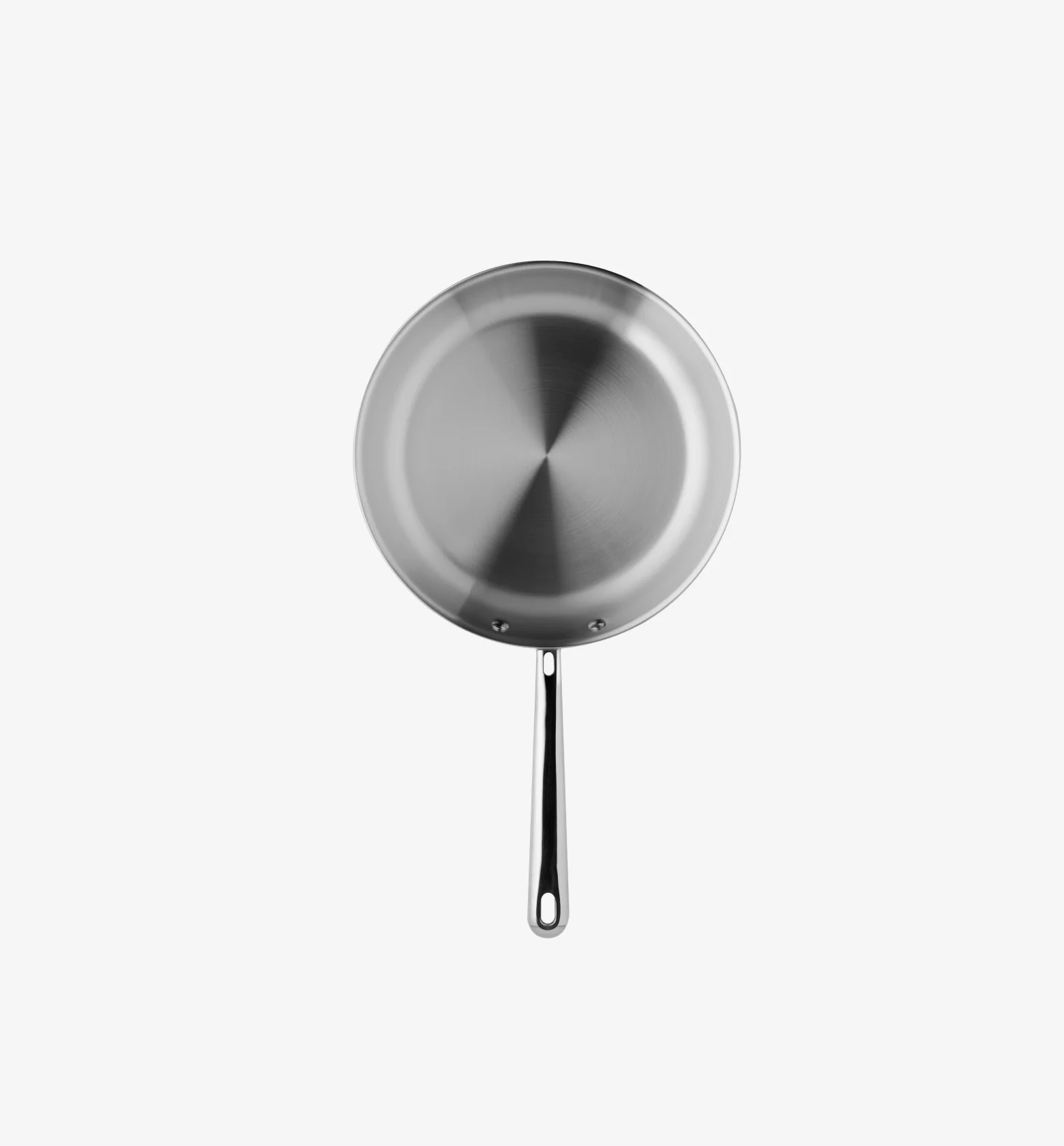 8" Stainless Steel Frying Pan - Image 3