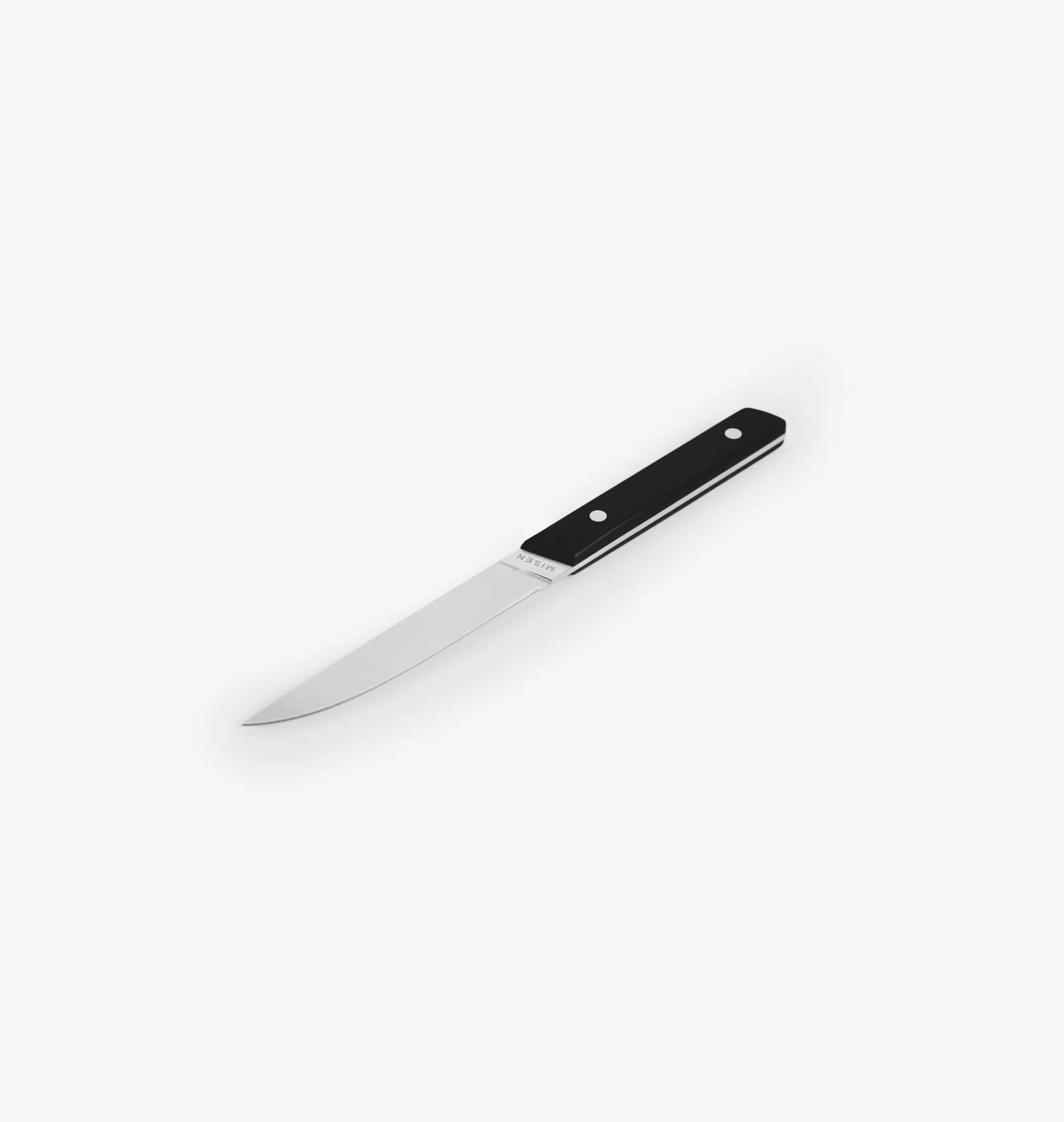 4-Piece Straight-Edge Steak Knives (ACUTO440) - Black - Image 2
