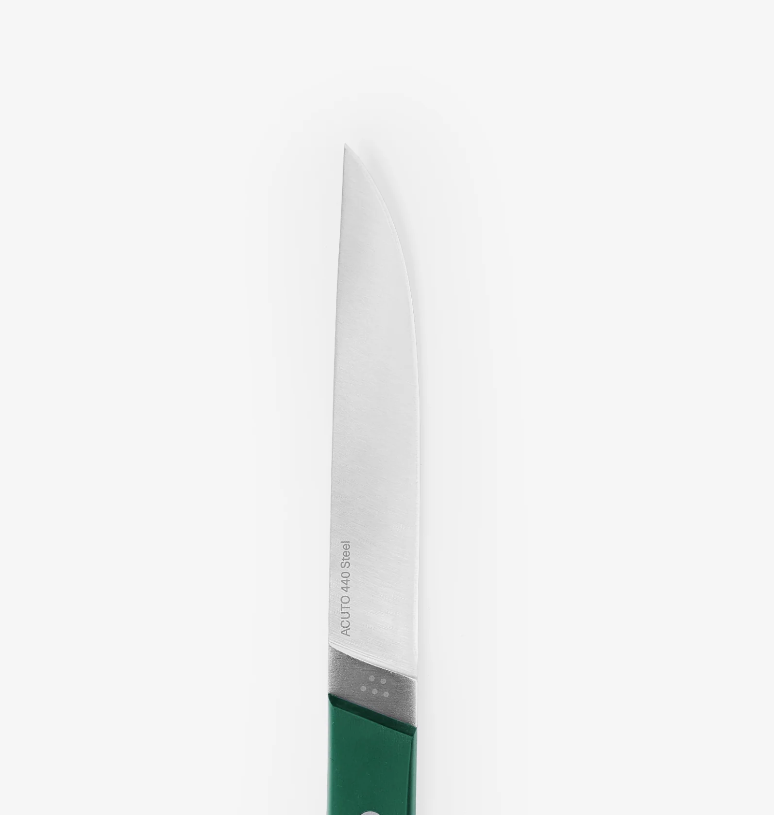 4-Piece Straight-Edge Steak Knives (ACUTO440) - Green - Image 3