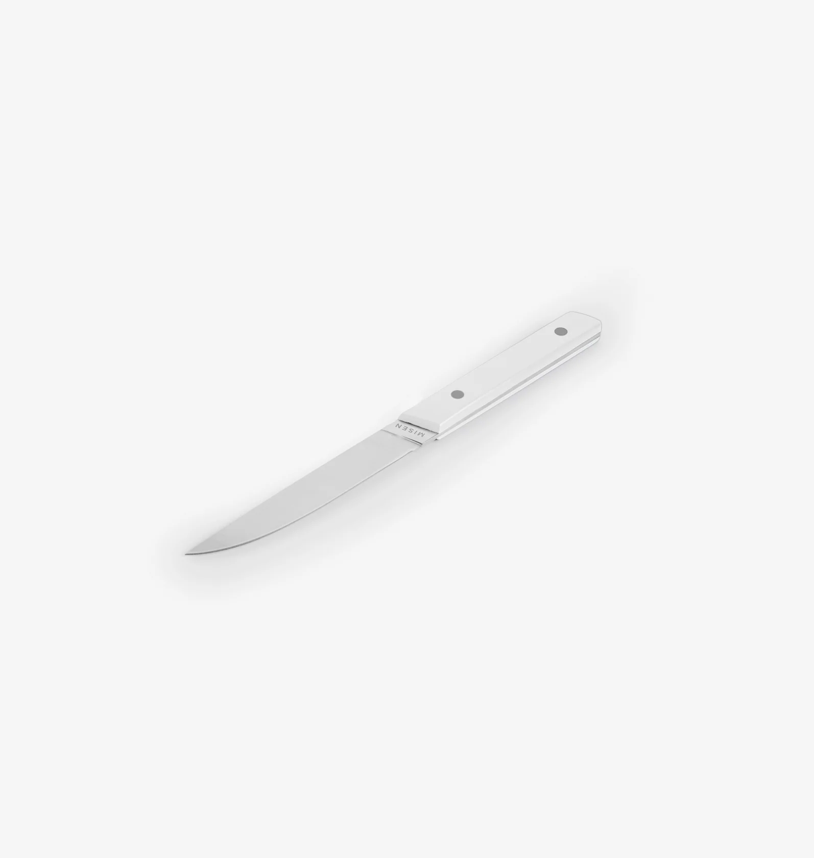 4-Piece Straight-Edge Steak Knives (ACUTO440) - White - Image 2
